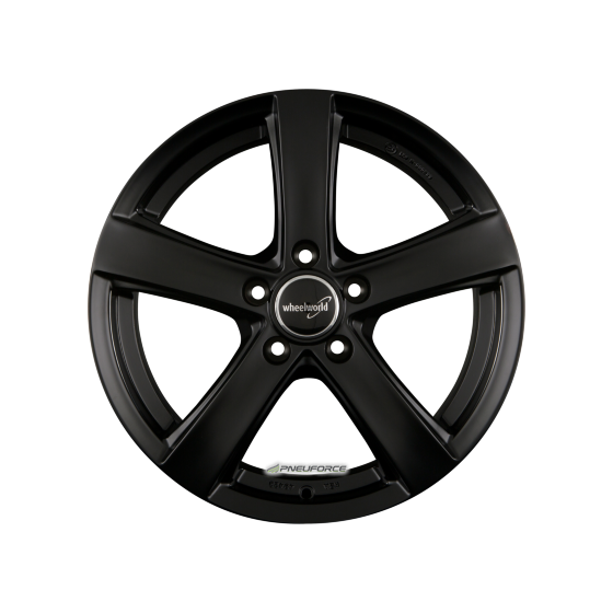 2DRV BY WHEELWORLD - WH24 SCHWARZ MATT LACKIERT 6,5X16 LK:5/112 ET:46 ML:57,1